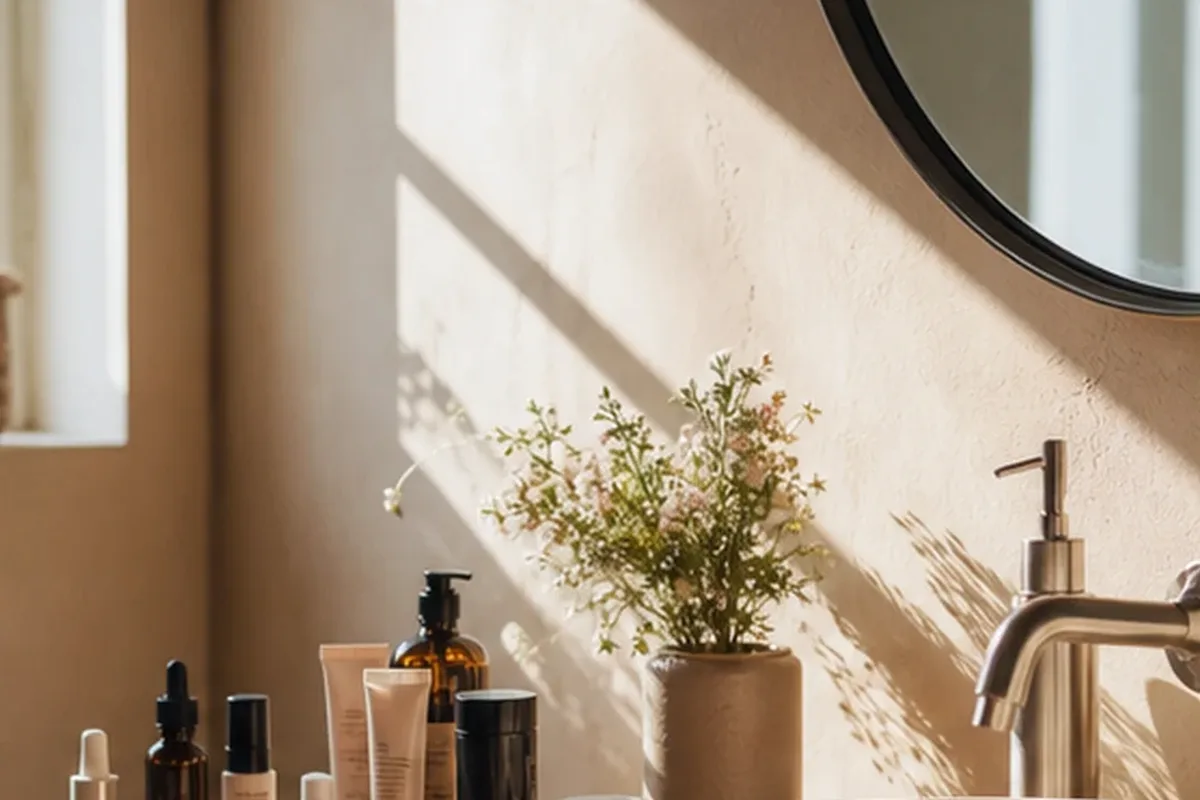Hochwertige Beauty-Inszenierung zu Auswahlkriterien für Haaröl bei fettigem Ansatz