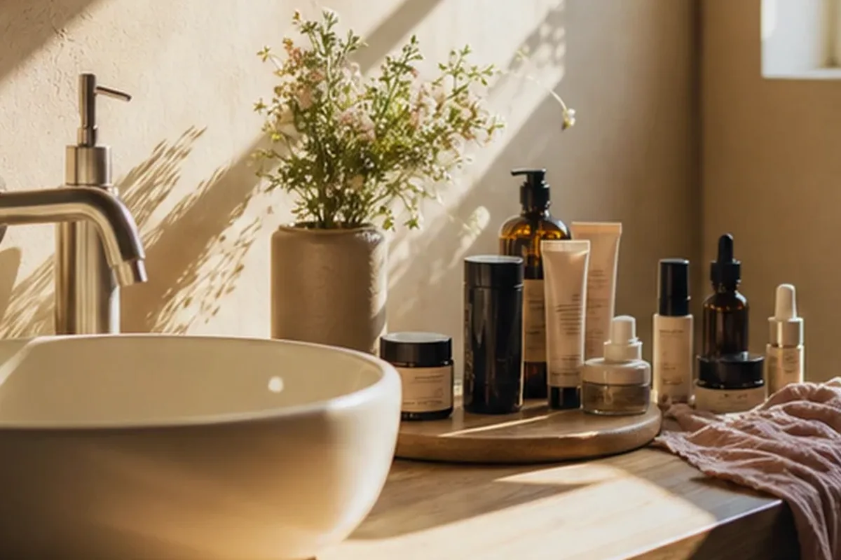 Hochwertige Beauty-Inszenierung zu Auswahlkriterien für Chemisches Peeling für fettige Haut