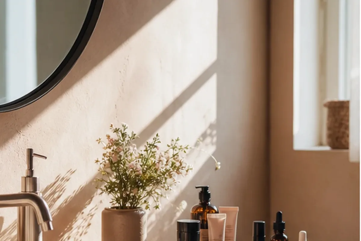 Hochwertige Beauty-Inszenierung zu Auswahlkriterien für Bartöl für fettige Haut
