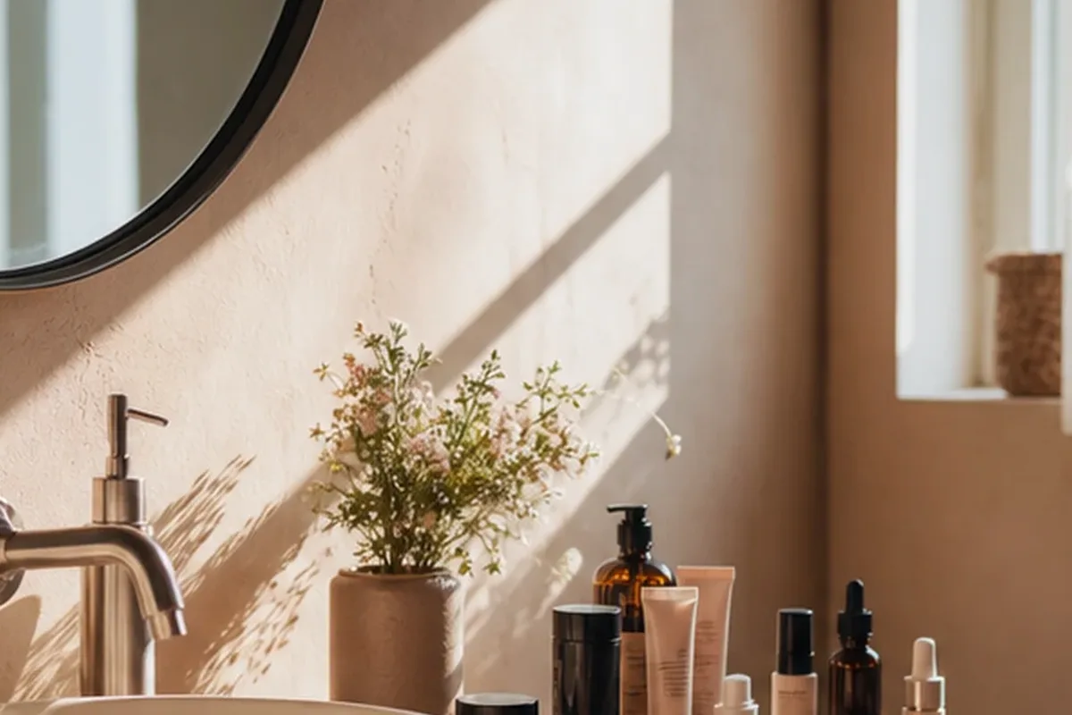 Hochwertige Beauty-Inszenierung zu Auswahlkriterien für Lockencreme für lockiges Haar