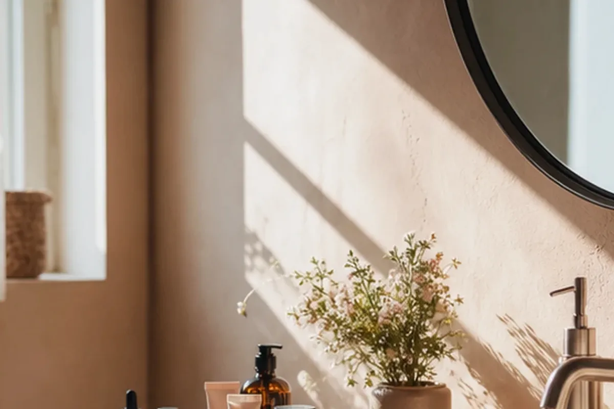 Hochwertige Beauty-Inszenierung zu Auswahlkriterien für Sonnenschutz für empfindliche Haut