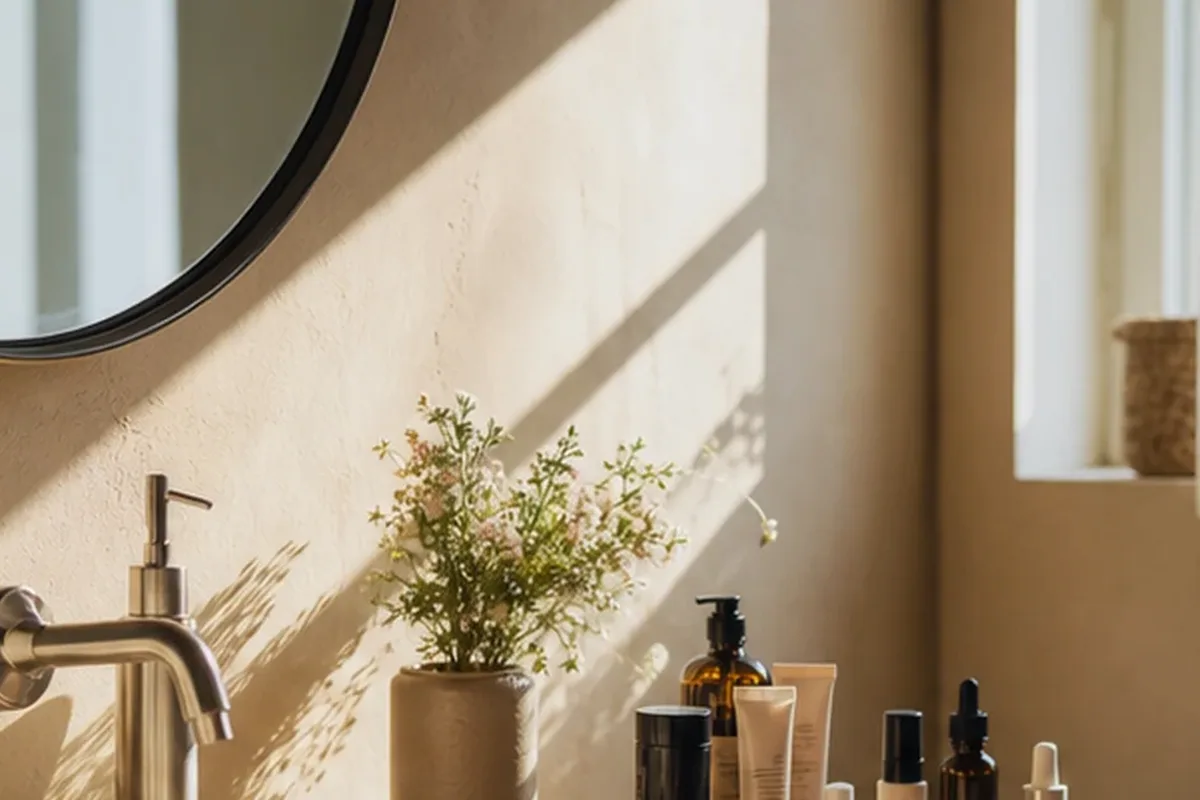 Hochwertige Beauty-Inszenierung zu Auswahlkriterien für Gesichtsreinigungsbürste für empfindliche Haut