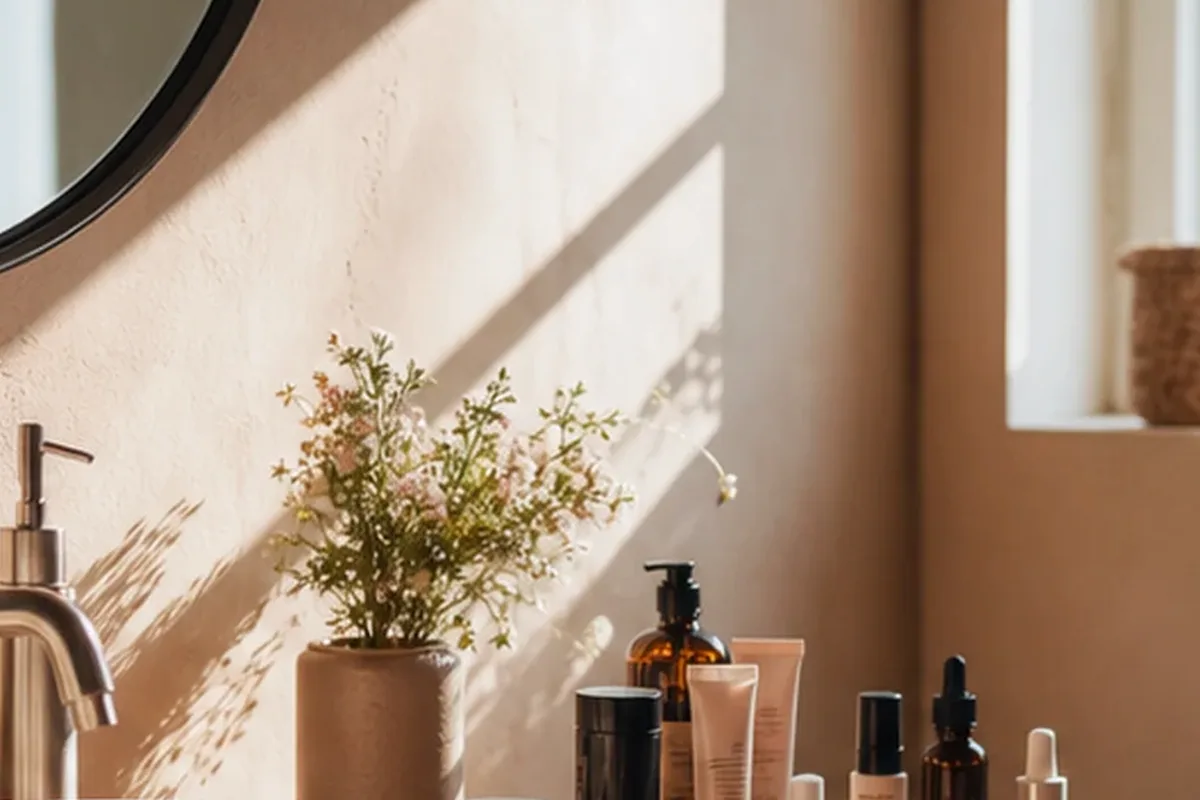 Hochwertige Beauty-Inszenierung zu Auswahlkriterien für Haarmaske bei Frizz