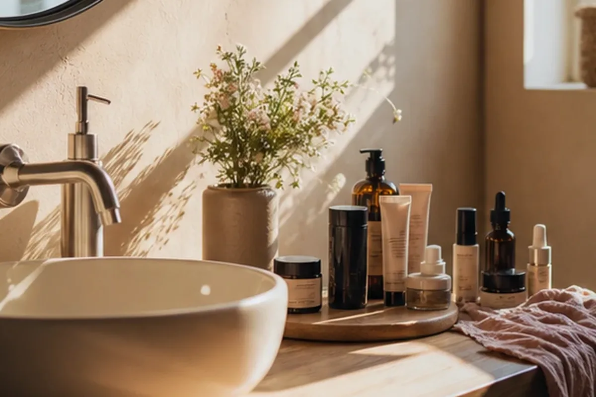 Hochwertige Beauty-Inszenierung zu Auswahlkriterien für Primer für ölige Haut