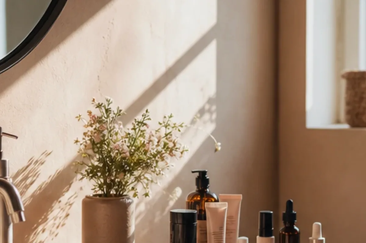 Redaktionelle Detailaufnahme zur Orientierung bei Männer-Shampoo für fettige Haut
