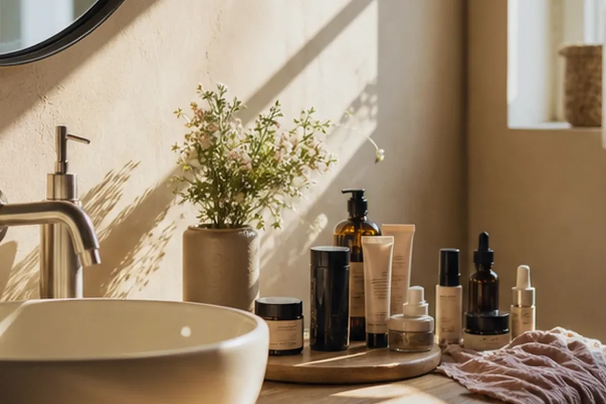 Hochwertige Beauty-Inszenierung zu Auswahlkriterien für Massagegerät bei kleinem Budget