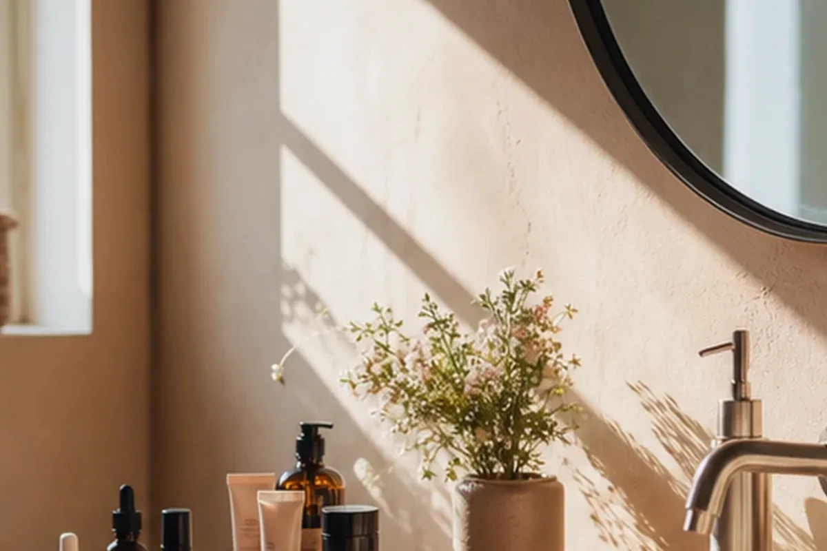 Redaktionelle Detailaufnahme zur Orientierung bei Bronzer für einen natürlichen Look