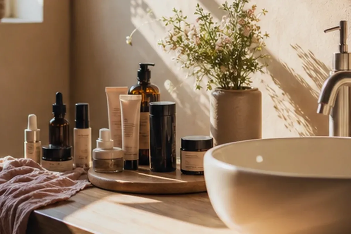 Hochwertige Beauty-Inszenierung zu Auswahlkriterien für Augenbrauengel für einen natürlichen Look