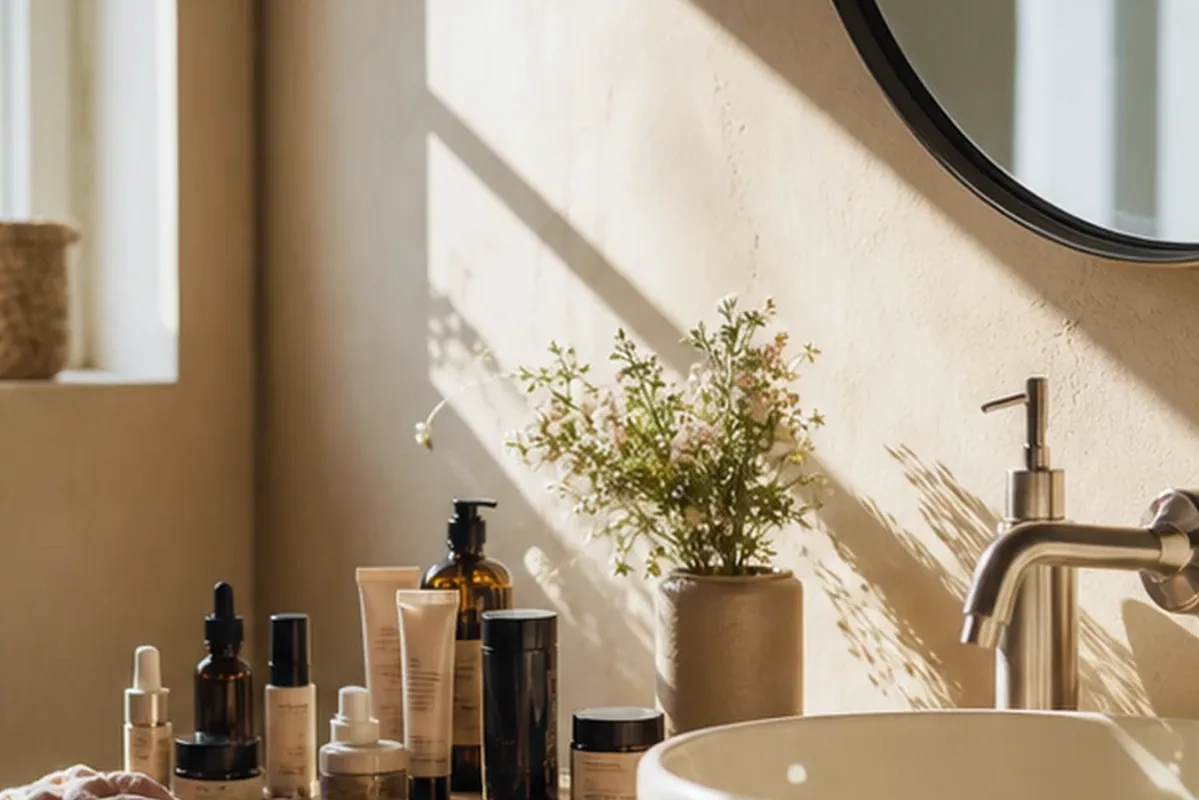 Hochwertige Beauty-Inszenierung zu Auswahlkriterien für Männer-Sonnenschutz bei Rasurbrand