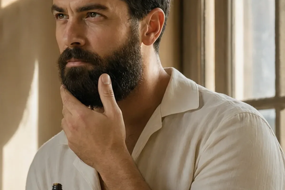 Authentische Beauty-Routine passend zum Thema Männer-Shampoo bei wenig Zeit