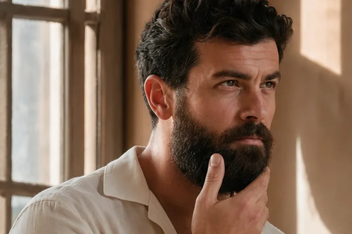 Authentische Beauty-Routine passend zum Thema After Shave bei Rasurbrand