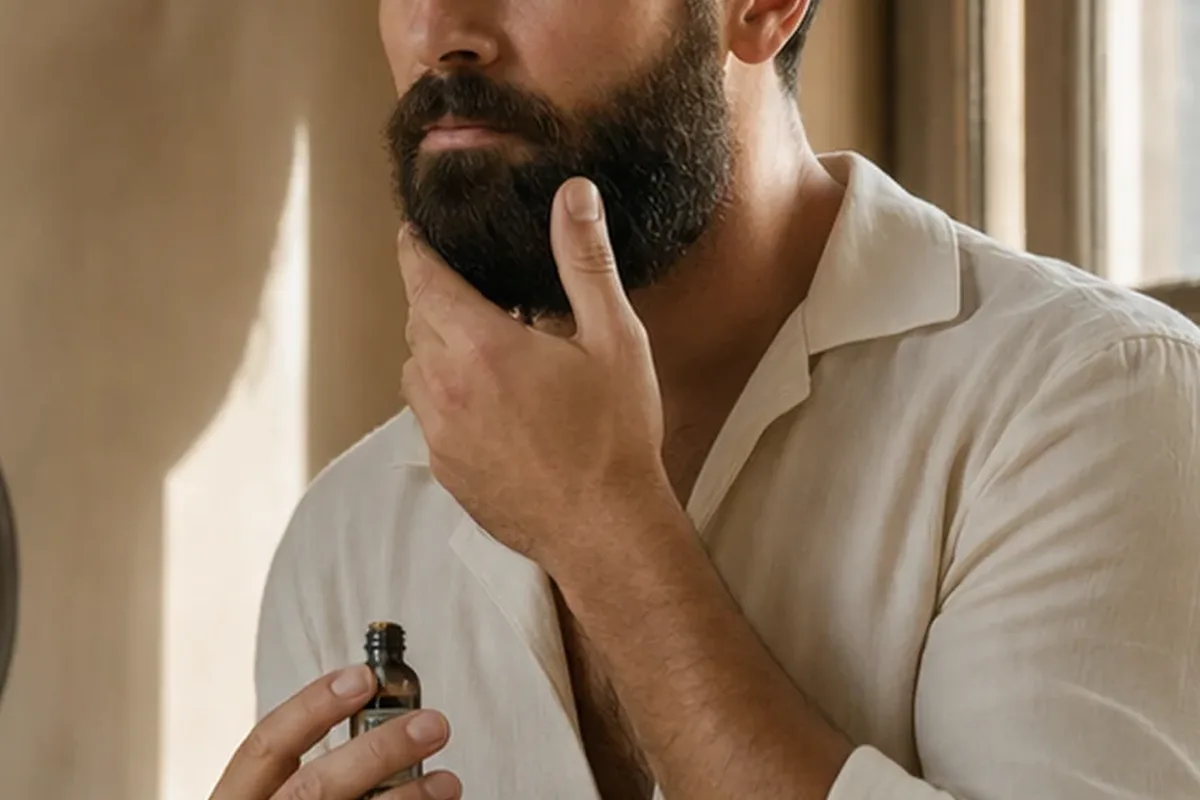 Authentische Beauty-Routine passend zum Thema Männer-Gesichtscreme bei wenig Zeit