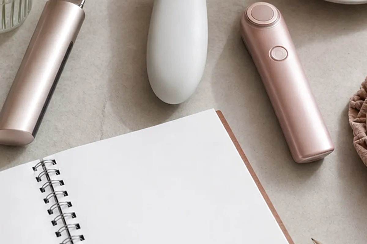 Hochwertige Beauty-Inszenierung zu Auswahlkriterien für Warmluftbürste mit Premium-Anspruch