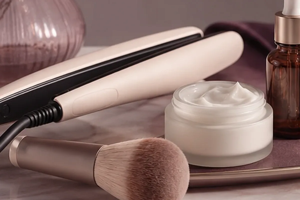 Hochwertige Beauty-Inszenierung zu Auswahlkriterien für Ionen-Haartrockner für feines Haar