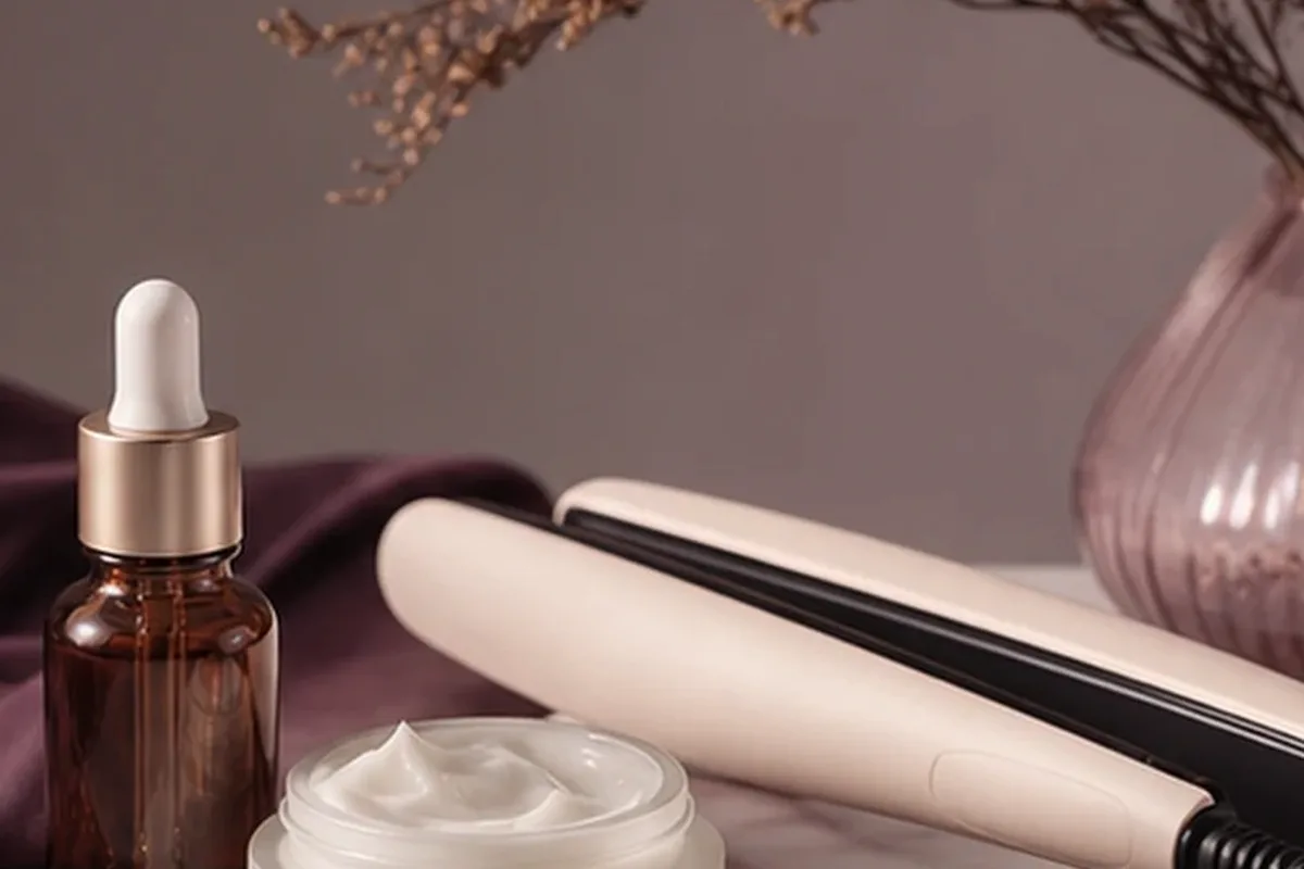 Redaktionelle Detailaufnahme zur Orientierung bei Rouge für einen natürlichen Look
