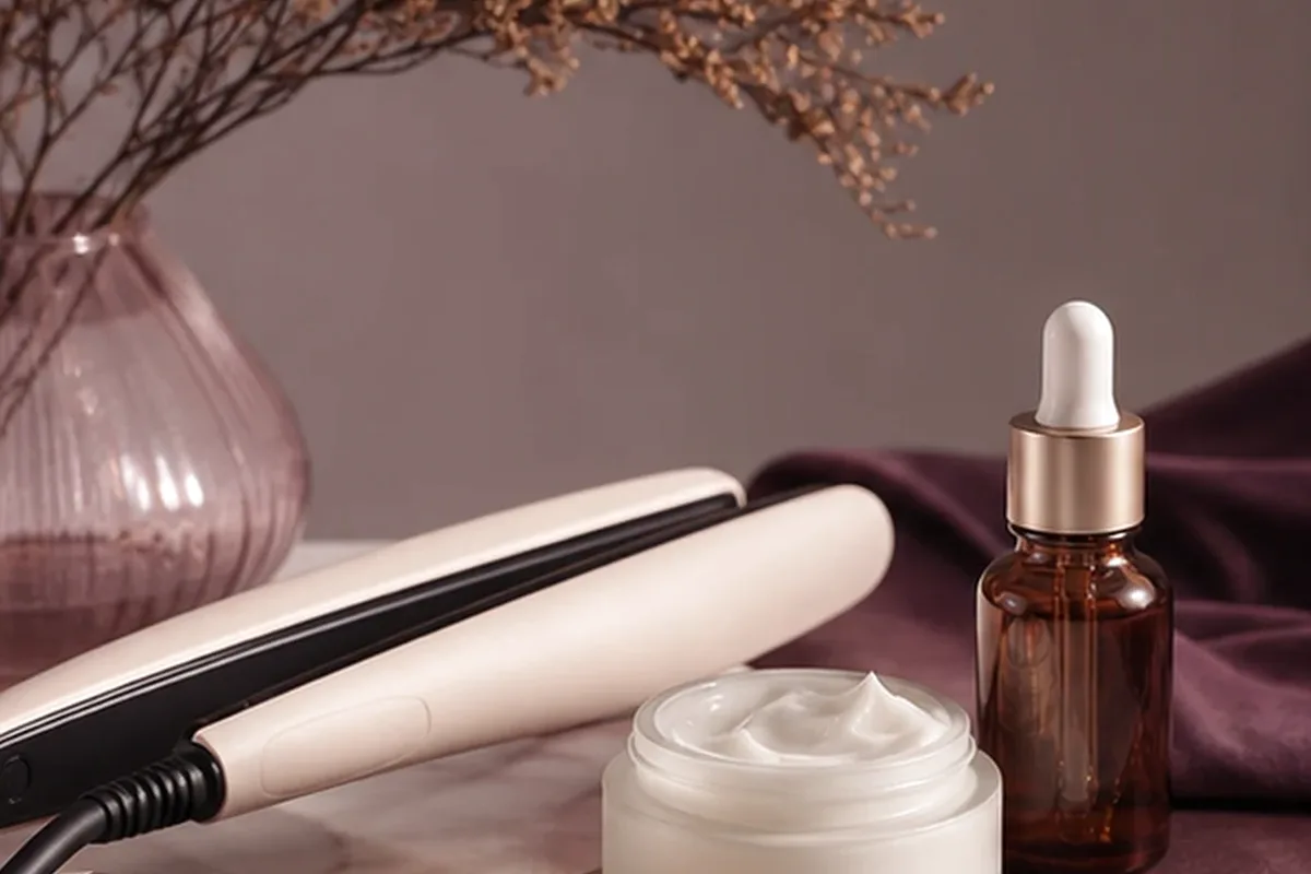 Hochwertige Beauty-Inszenierung zu Auswahlkriterien für Trockenshampoo für trockenes Haar