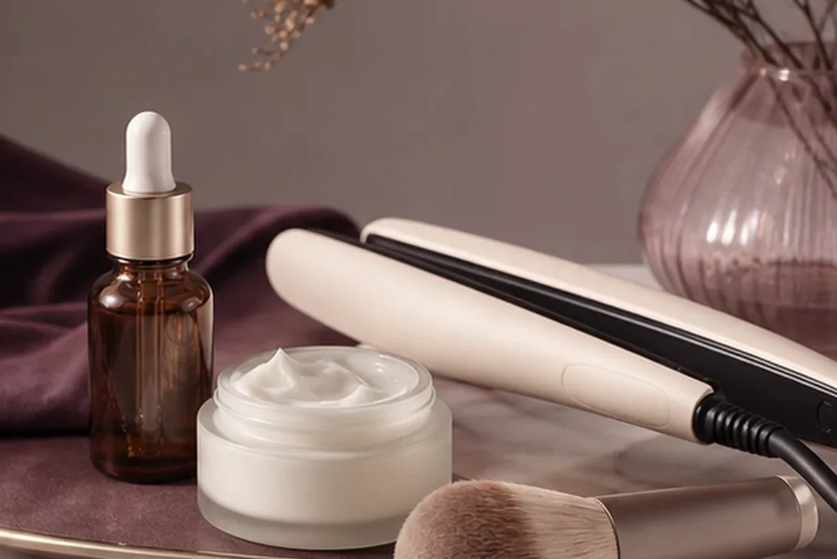 Hochwertige Beauty-Inszenierung zu Auswahlkriterien für Primer bei großen Poren