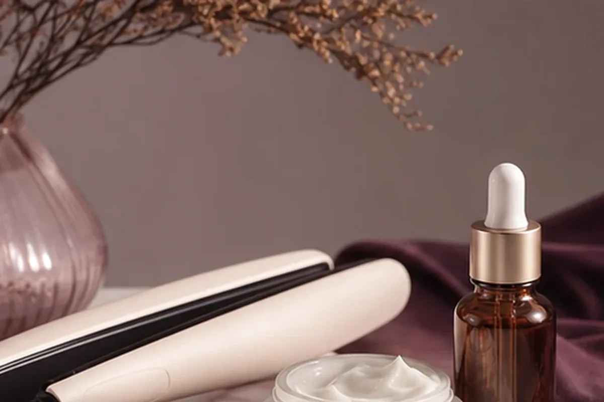 Hochwertige Beauty-Inszenierung zu Auswahlkriterien für LED-Gesichtsmaske bei kleinem Budget