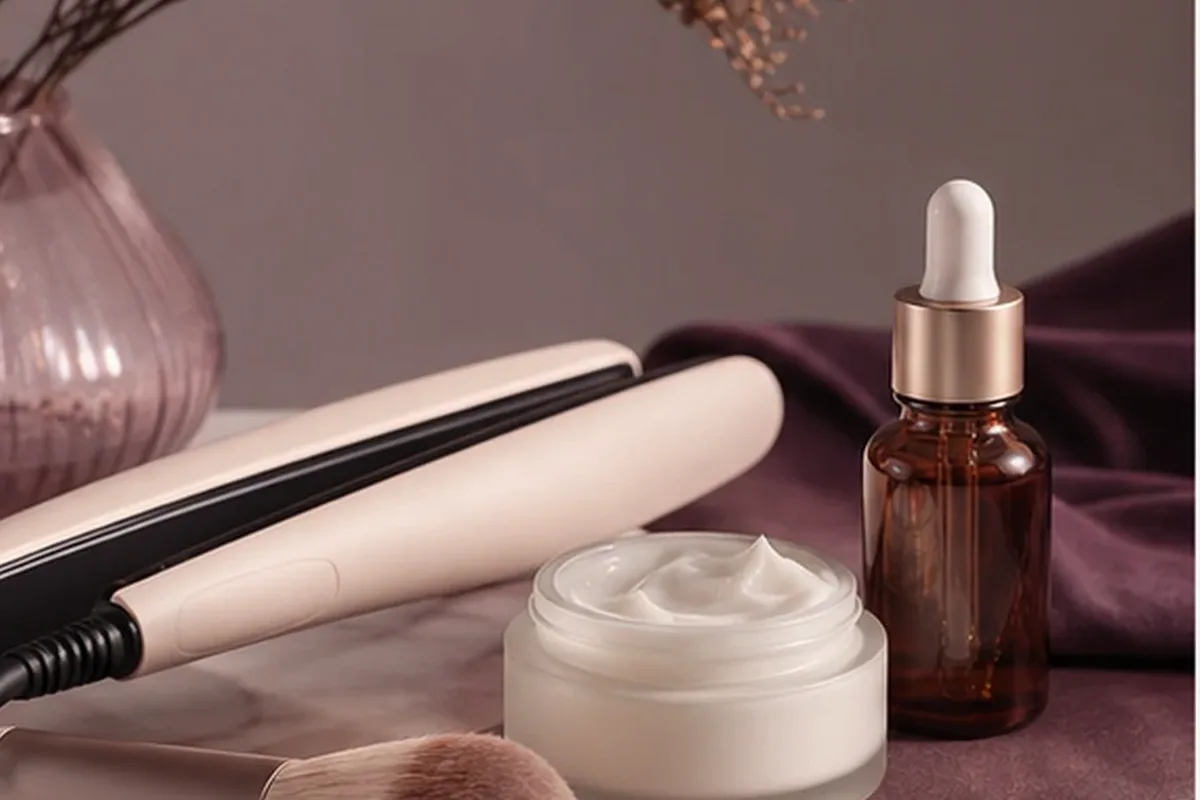 Redaktionelle Detailaufnahme zur Orientierung bei Make-up-Pinsel für langen Halt