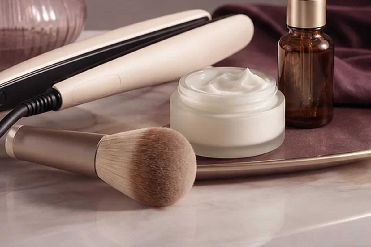 Hochwertige Beauty-Inszenierung zu Auswahlkriterien für Körperlotion bei starkem Schwitzen