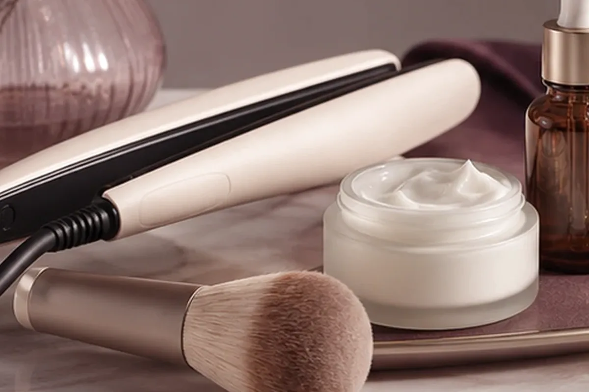 Redaktionelle Detailaufnahme zur Orientierung bei Bronzer für langen Halt