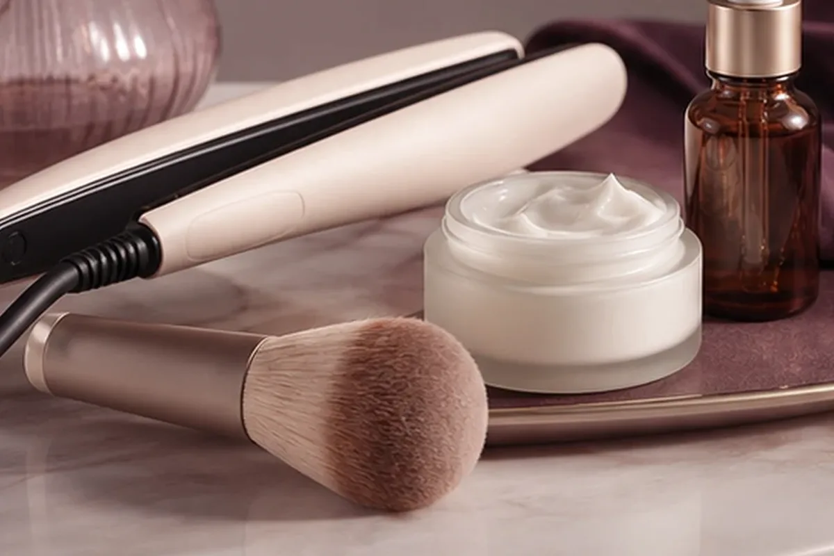 Hochwertige Beauty-Inszenierung zu Auswahlkriterien für Rouge für reife Haut