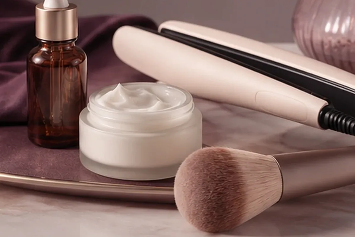 Redaktionelle Detailaufnahme zur Orientierung bei Skin Tint für langen Halt