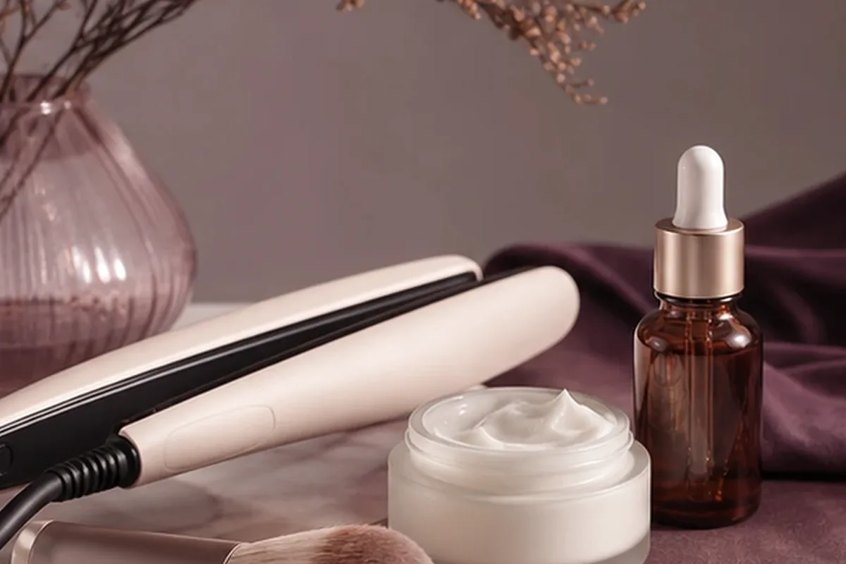 Redaktionelle Detailaufnahme zur Orientierung bei Setting Spray bei großen Poren