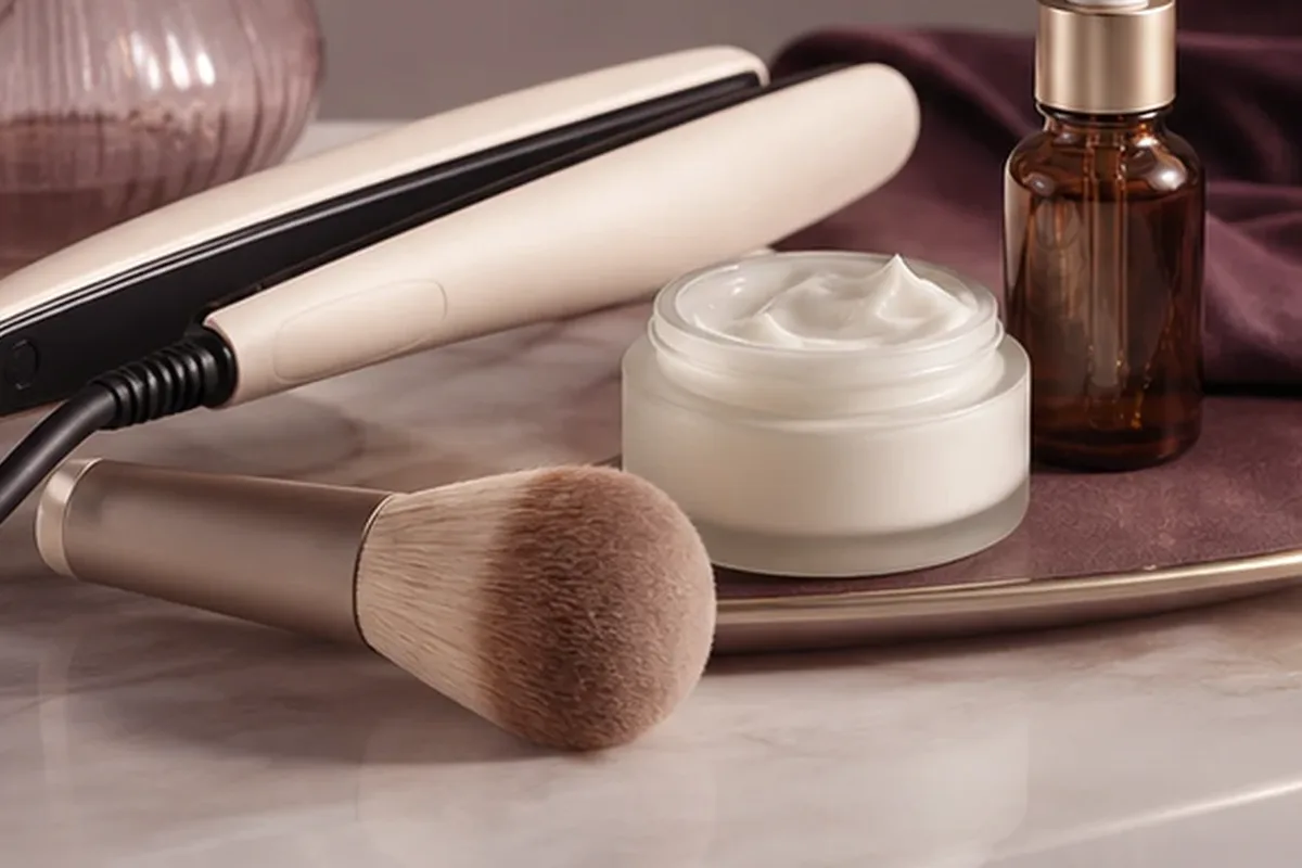 Hochwertige Beauty-Inszenierung zu Auswahlkriterien für Bartöl für empfindliche Haut