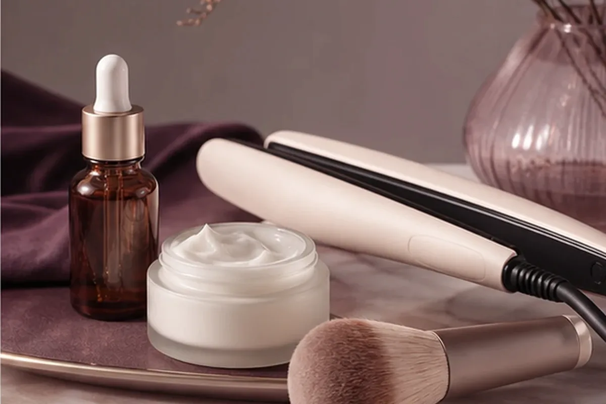 Redaktionelle Detailaufnahme zur Orientierung bei Haarmaske bei fettigem Ansatz