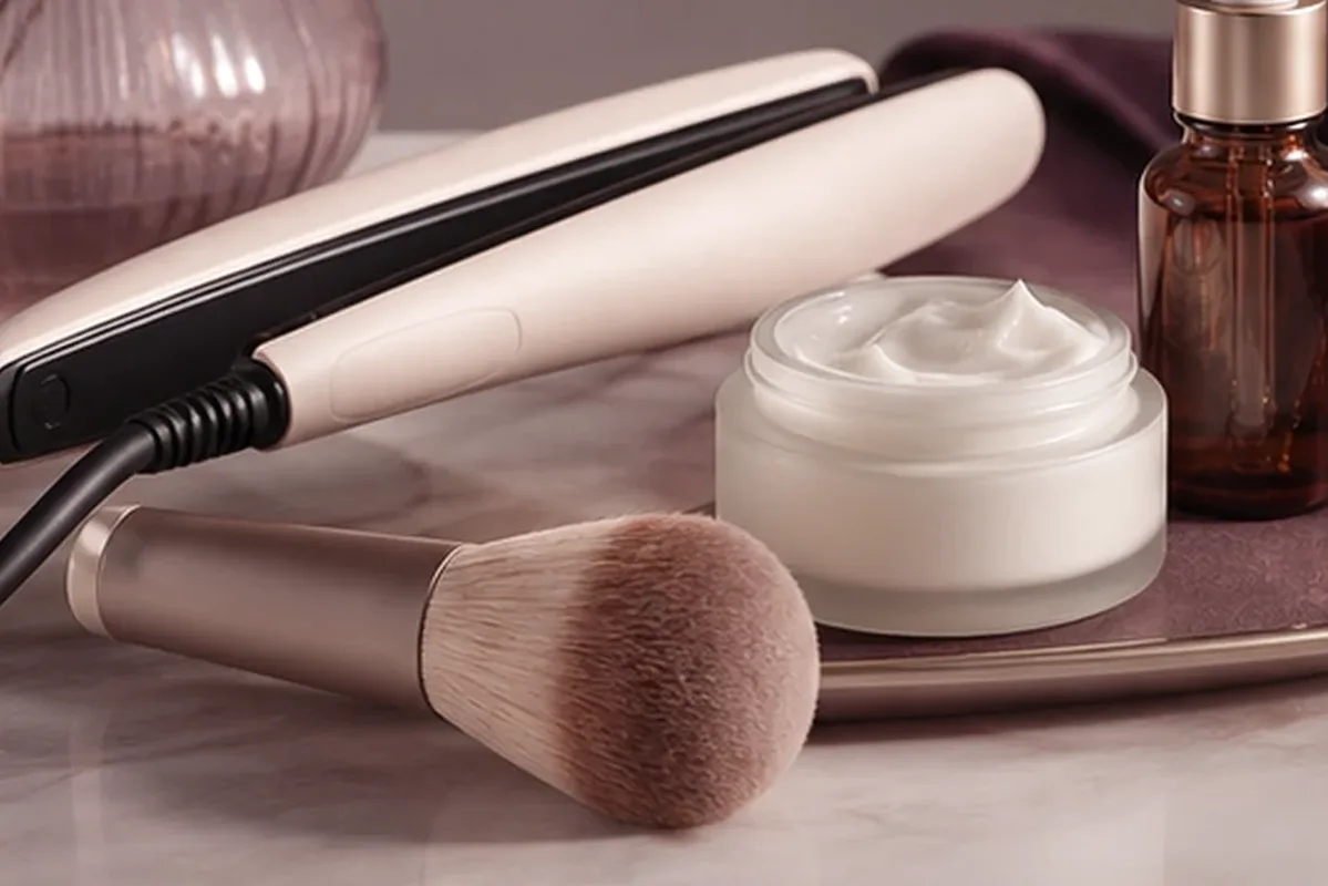 Hochwertige Beauty-Inszenierung zu Auswahlkriterien für Conditioner bei Haarbruch