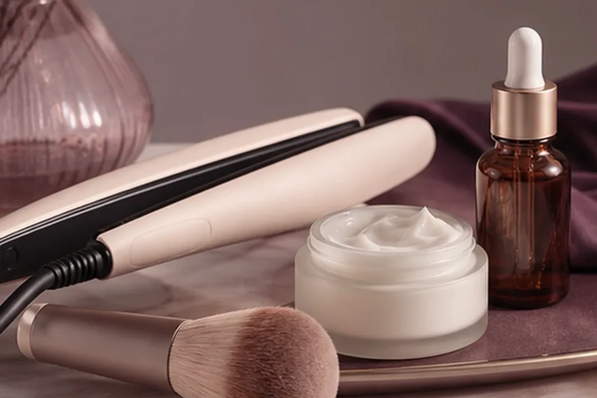Redaktionelle Detailaufnahme zur Orientierung bei Silbershampoo für lockiges Haar