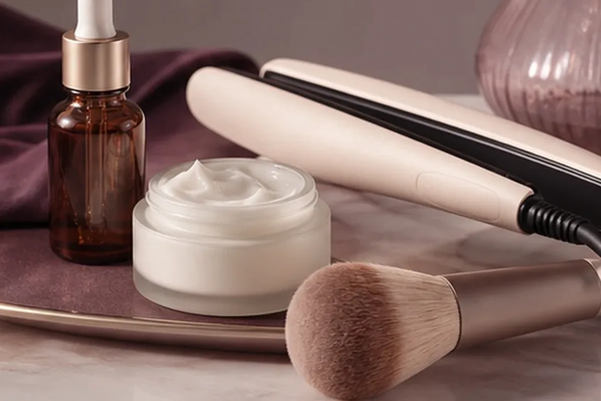 Hochwertige Beauty-Inszenierung zu Auswahlkriterien für Einsteiger-Pflegeroutine bei Rasurbrand