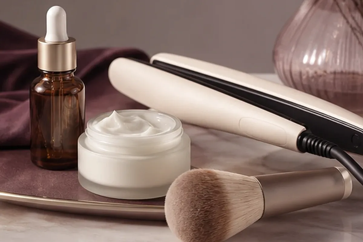 Hochwertige Beauty-Inszenierung zu Auswahlkriterien für Haaröl für empfindliche Kopfhaut