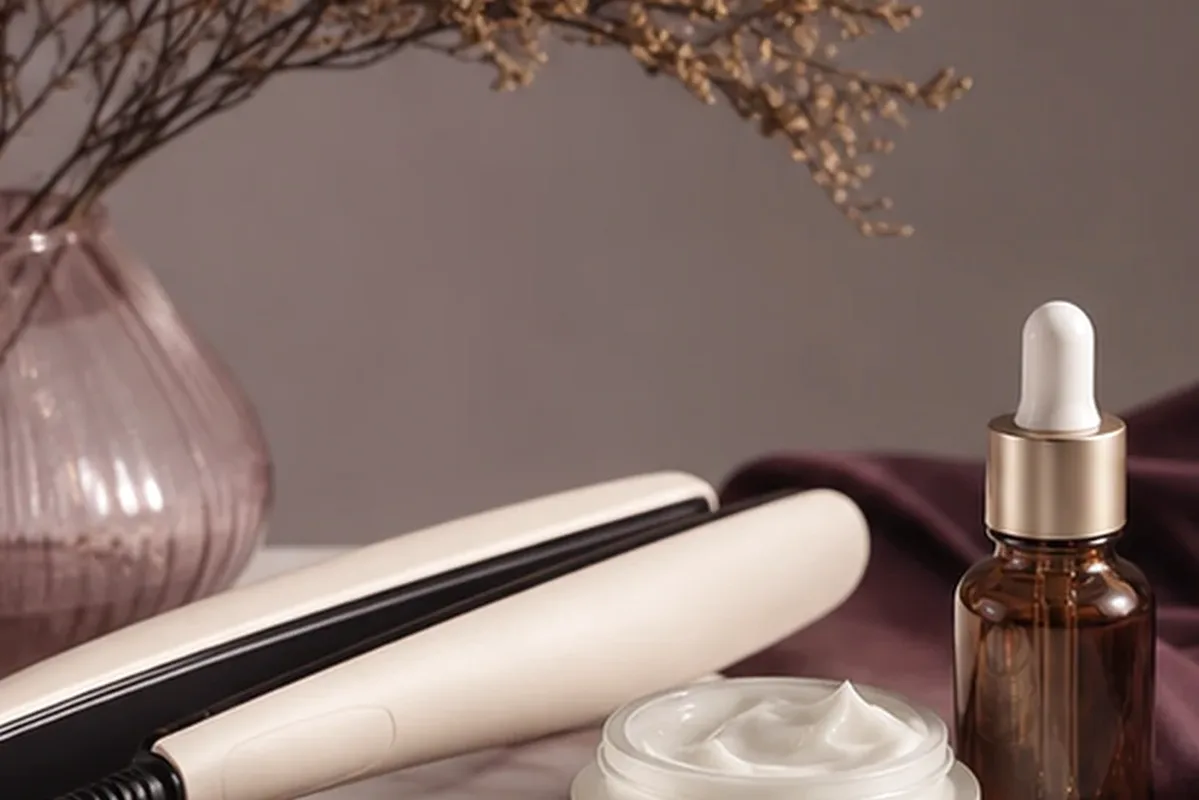 Hochwertige Beauty-Inszenierung zu Auswahlkriterien für Puder für trockene Haut