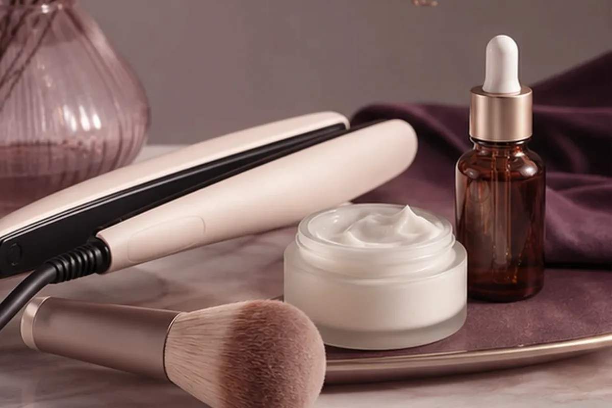 Redaktionelle Detailaufnahme zur Orientierung bei After Shave bei Rasurbrand