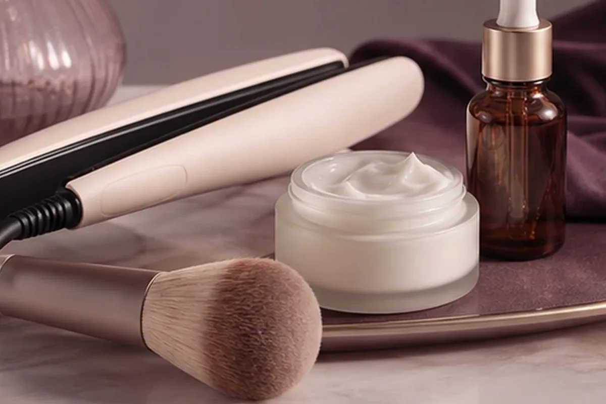 Hochwertige Beauty-Inszenierung zu Auswahlkriterien für Lockenstab für Anfänger