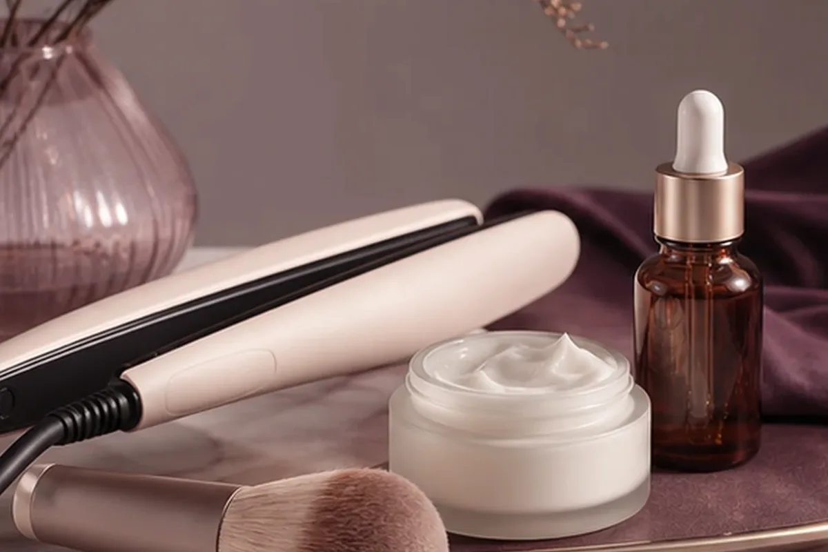 Hochwertige Beauty-Inszenierung zu Auswahlkriterien für Setting Spray für reife Haut