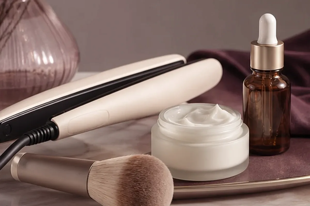 Hochwertige Beauty-Inszenierung zu Auswahlkriterien für Trockenshampoo für empfindliche Kopfhaut