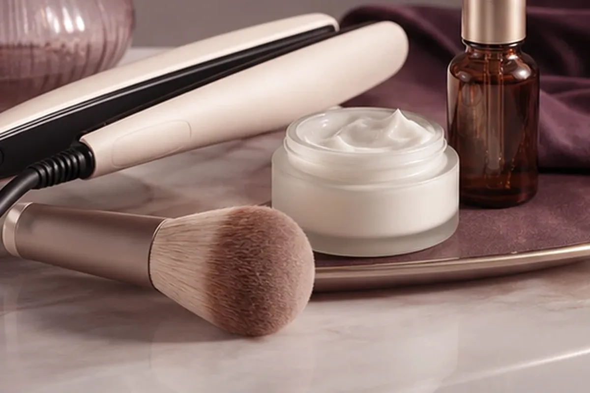 Hochwertige Beauty-Inszenierung zu Auswahlkriterien für Barttrimmer für einen dichten Bart