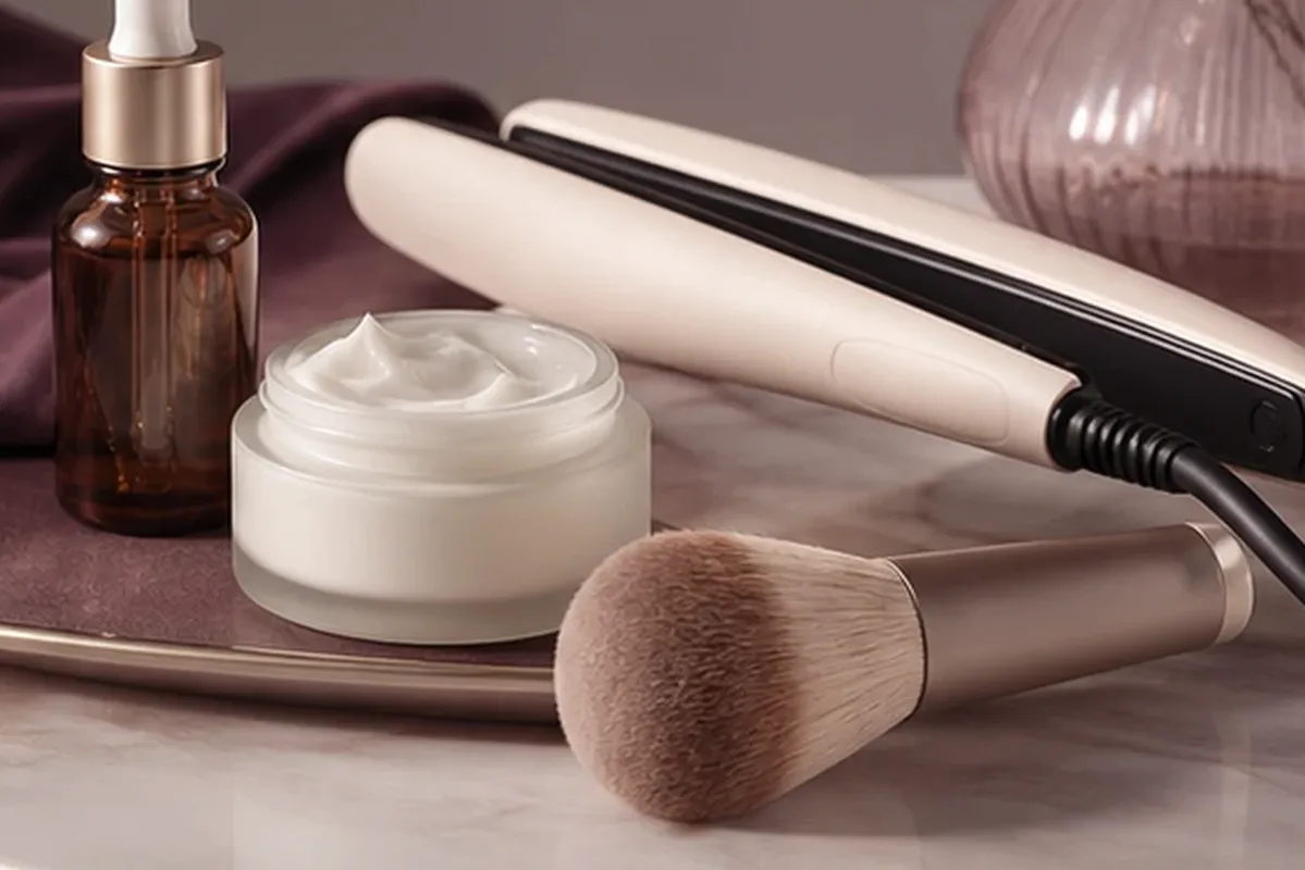 Hochwertige Beauty-Inszenierung zu Auswahlkriterien für Holziger Duft für einen minimalistischen Stil