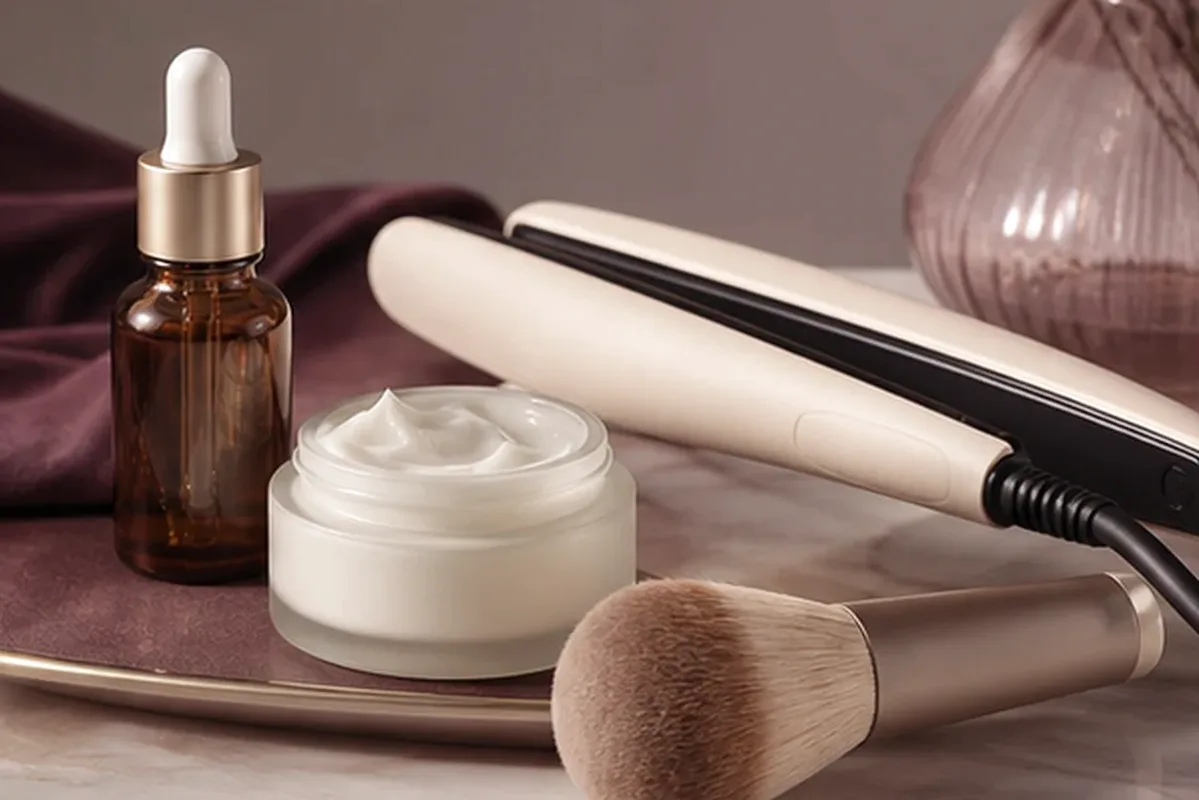 Hochwertige Beauty-Inszenierung zu Auswahlkriterien für Rouge für einen natürlichen Look