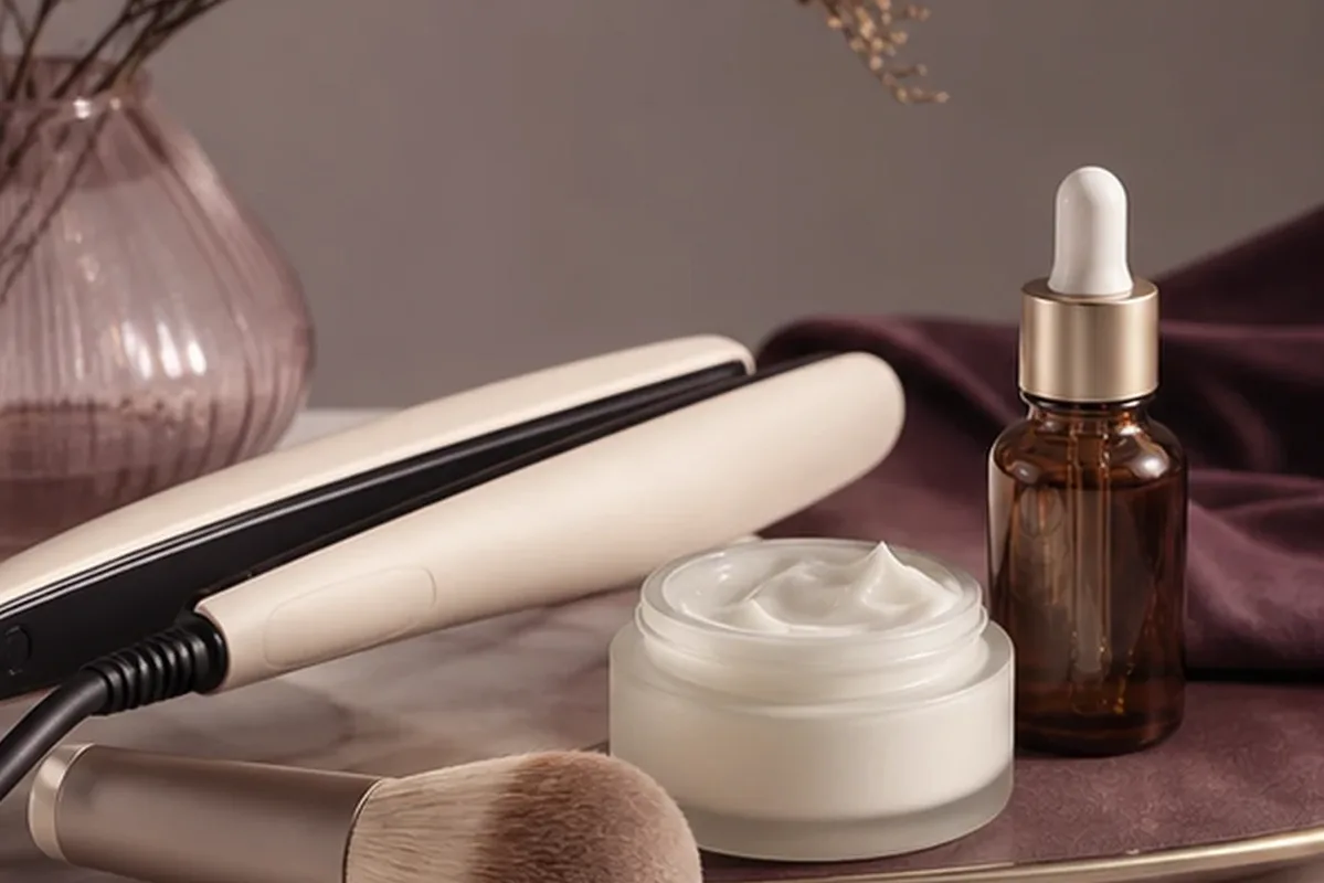 Redaktionelle Detailaufnahme zur Orientierung bei Volumenspray bei fettigem Ansatz