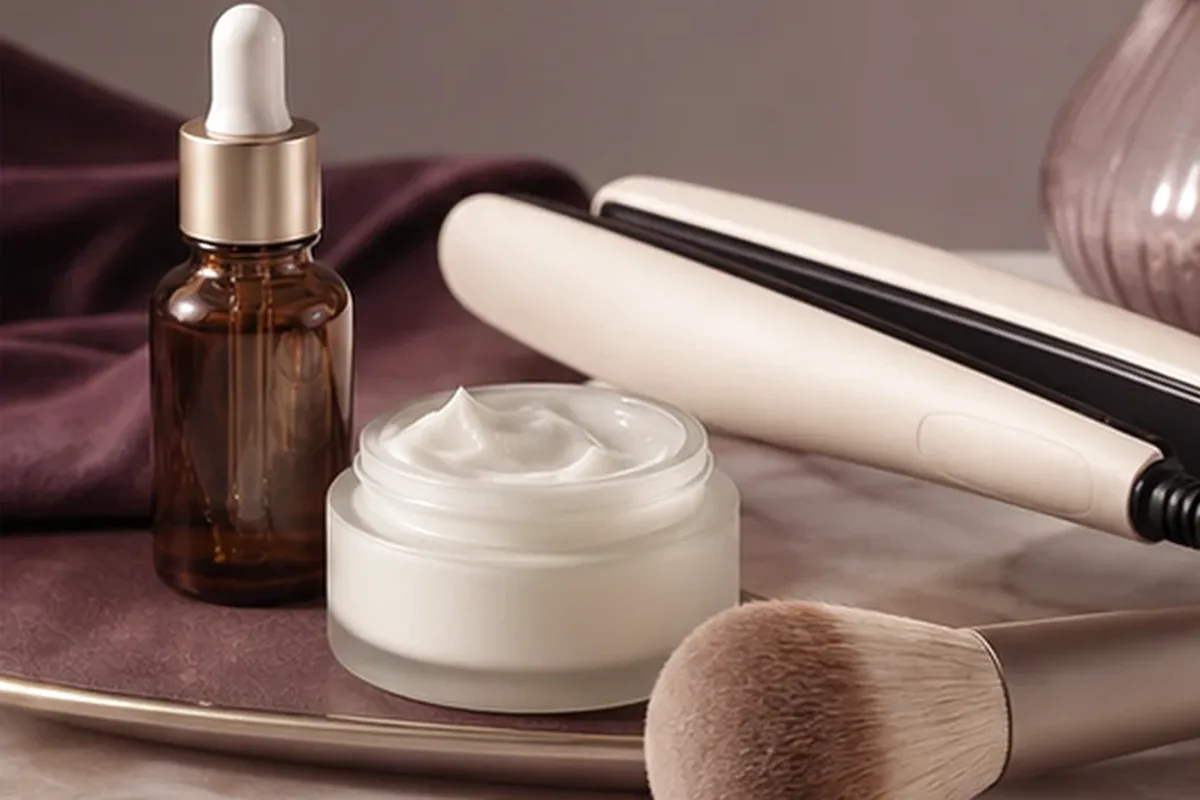 Hochwertige Beauty-Inszenierung zu Auswahlkriterien für Haaröl für trockenes Haar