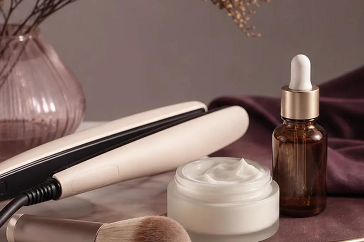 Redaktionelle Detailaufnahme zur Orientierung bei Trockenshampoo bei fettigem Ansatz