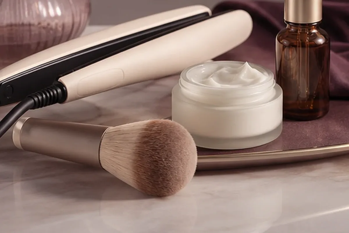 Hochwertige Beauty-Inszenierung zu Auswahlkriterien für Silbershampoo bei Haarbruch