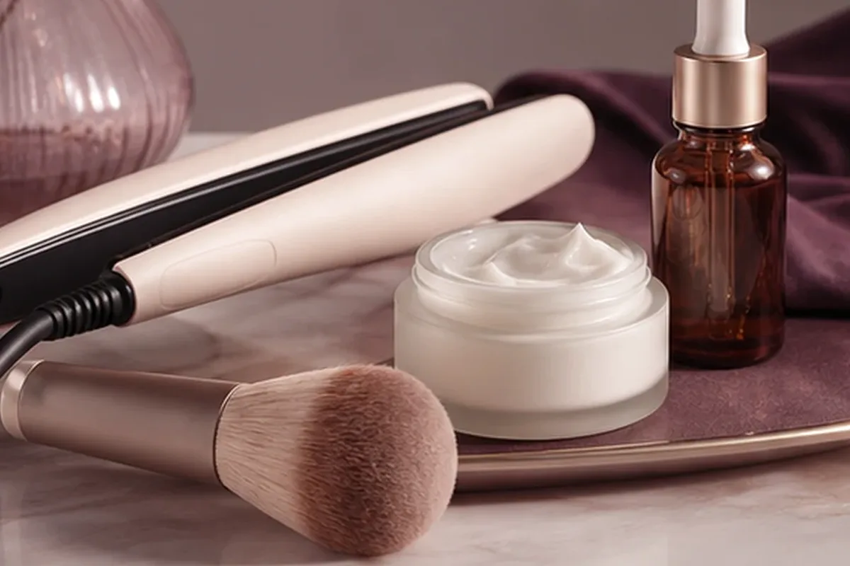 Hochwertige Beauty-Inszenierung zu Auswahlkriterien für Duschöl für müde Füße