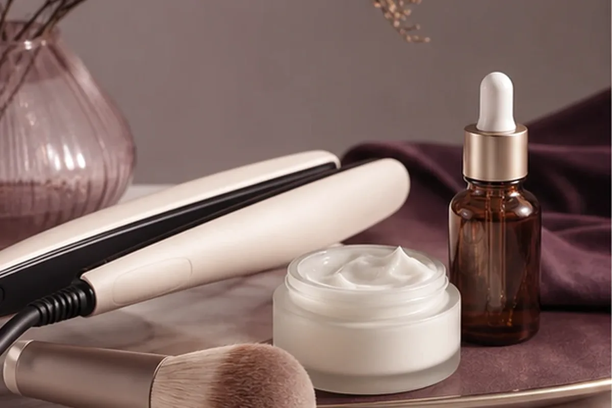 Redaktionelle Detailaufnahme zur Orientierung bei Selbstbräuner bei Keratosis pilaris
