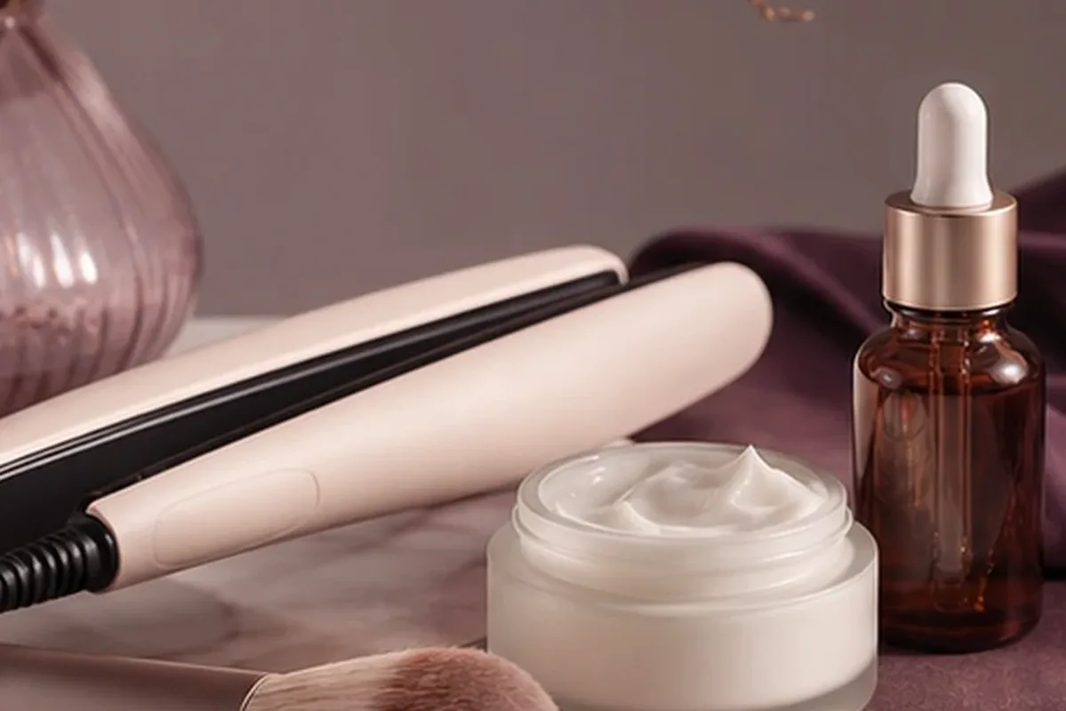 Hochwertige Beauty-Inszenierung zu Auswahlkriterien für Pediküre-Gerät für Reisen