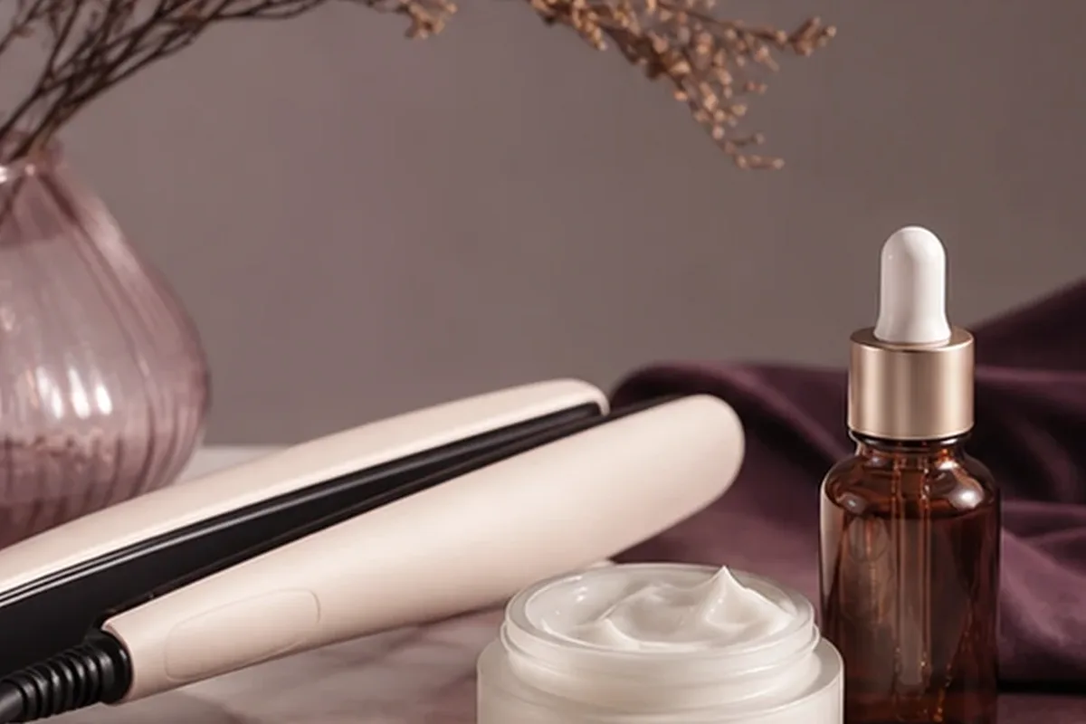 Hochwertige Beauty-Inszenierung zu Auswahlkriterien für Mildes Shampoo bei Haarbruch
